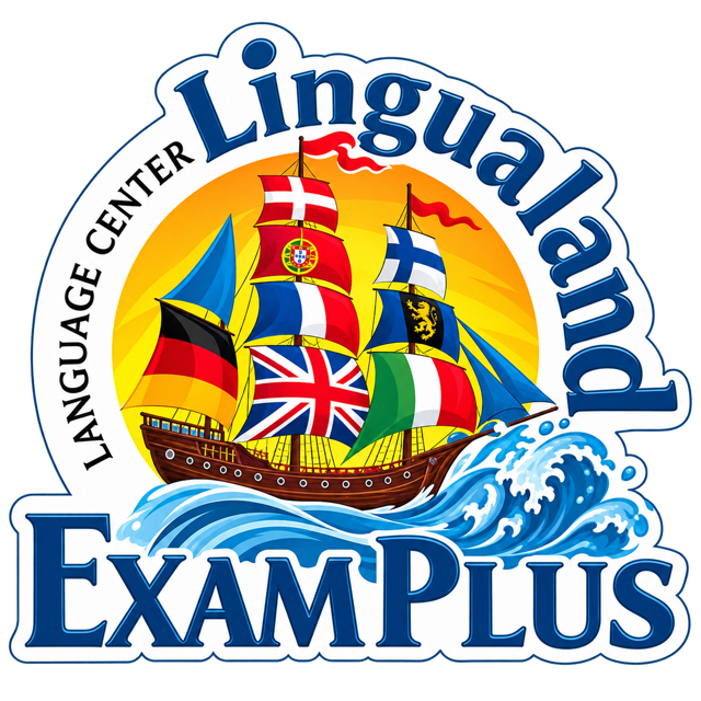Логотип Lingualand Exam Plus
